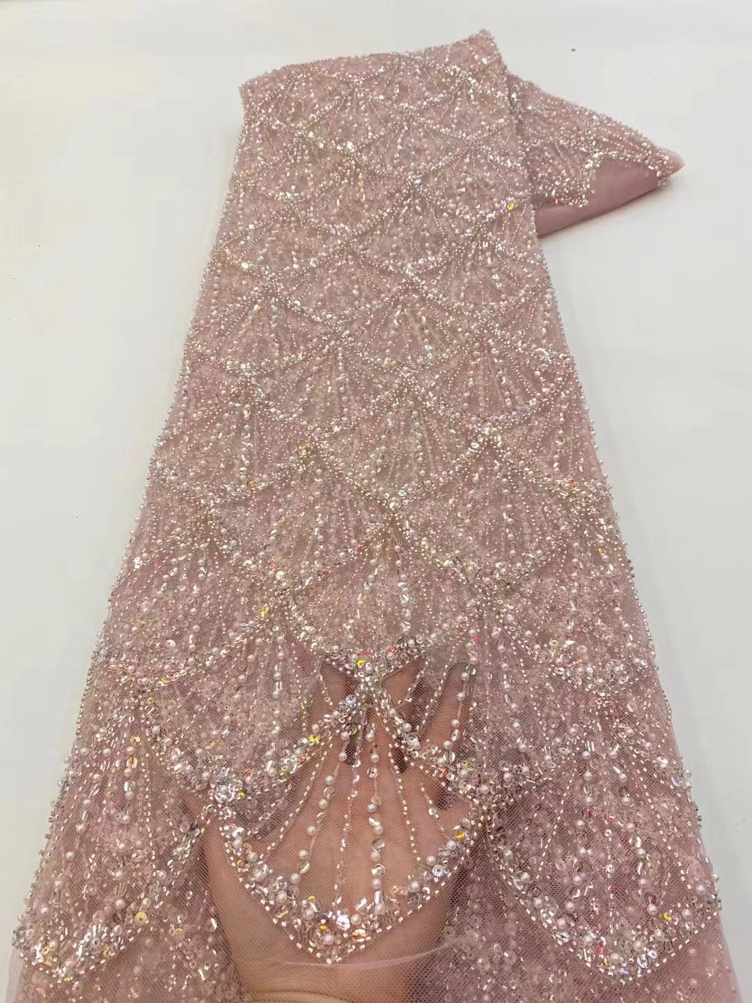 Embroidery Net Fabric - قماش دانتيل تول أفريقي 2026، قماش