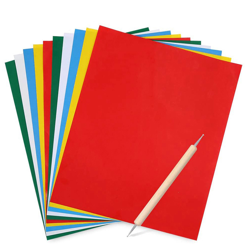 Transfer Paper Carbon - 10 قطعة ورق نقل التطريز مع