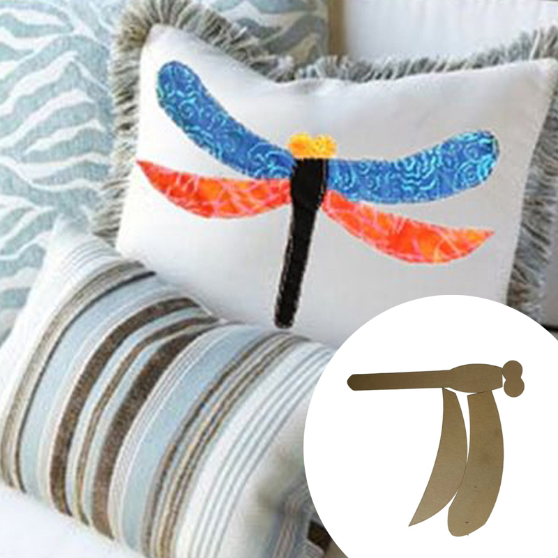 Embroidery Pattern - قالب خياطة اللحف اليعسوب نمط خياطة