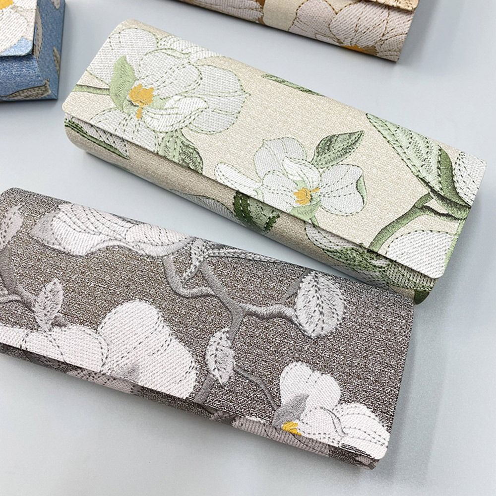 حقيبة نظارات بتصميم صيني مطرز، - مراجعة Embroidery Viewer وسعره