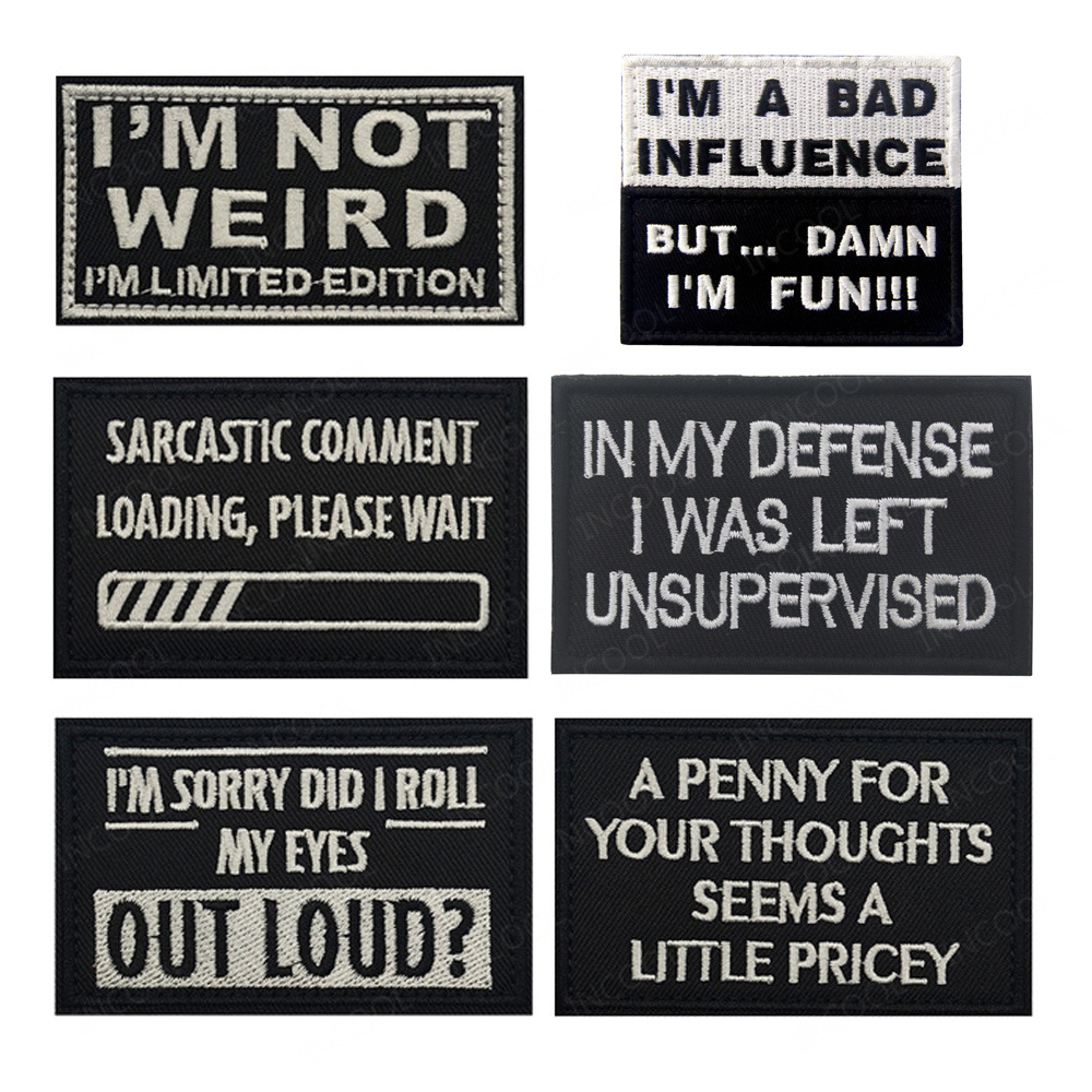 رقع تطريز مزخرفة تكتيكية بتصمي - مراجعة Embroidery Quote وسعره