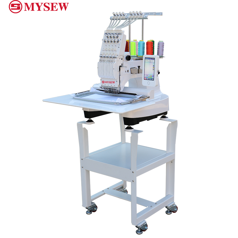 ماكينة تطريز صناعية MYSEW MFS8 - مراجعة Embroidery Hat Machine وسعره
