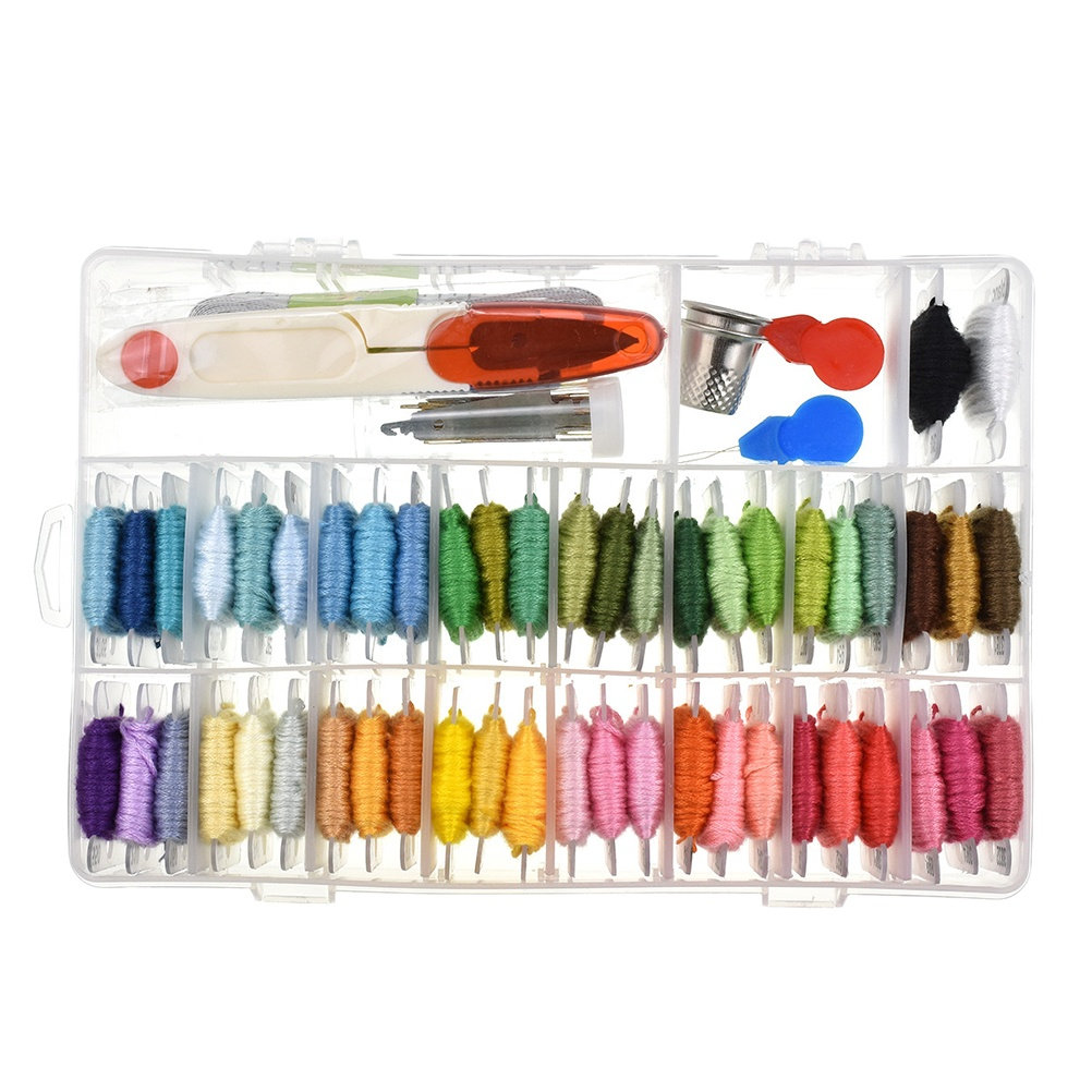 مجموعة تطريز متنوعة للمبتدئين  - مراجعة Embroidery Pattern وسعره