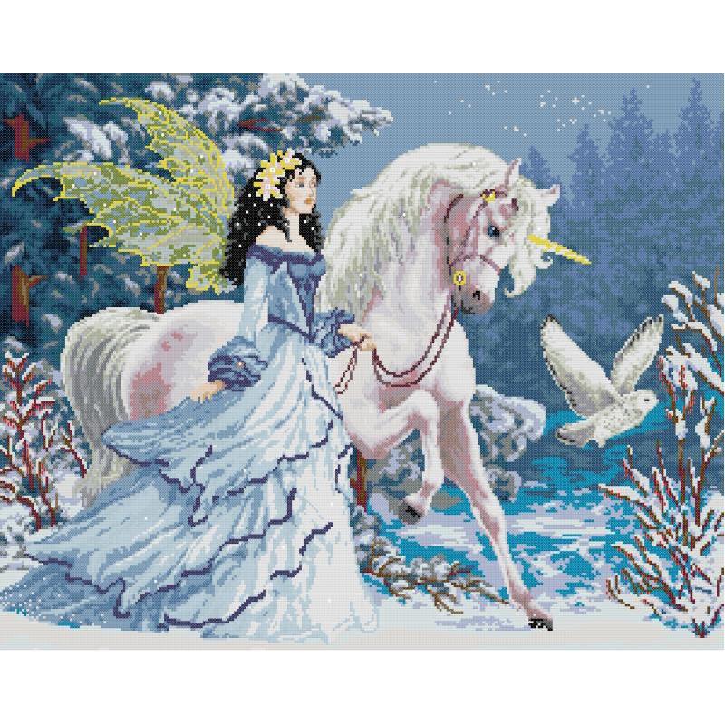 طقم تطريز مطبوع HD للديكور الم - مراجعة Embroidery Unicorn وسعره