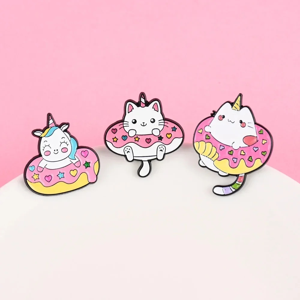Elviragirl 1 قطعة لطيف دونات ا - مراجعة Embroidery Unicorn وسعره