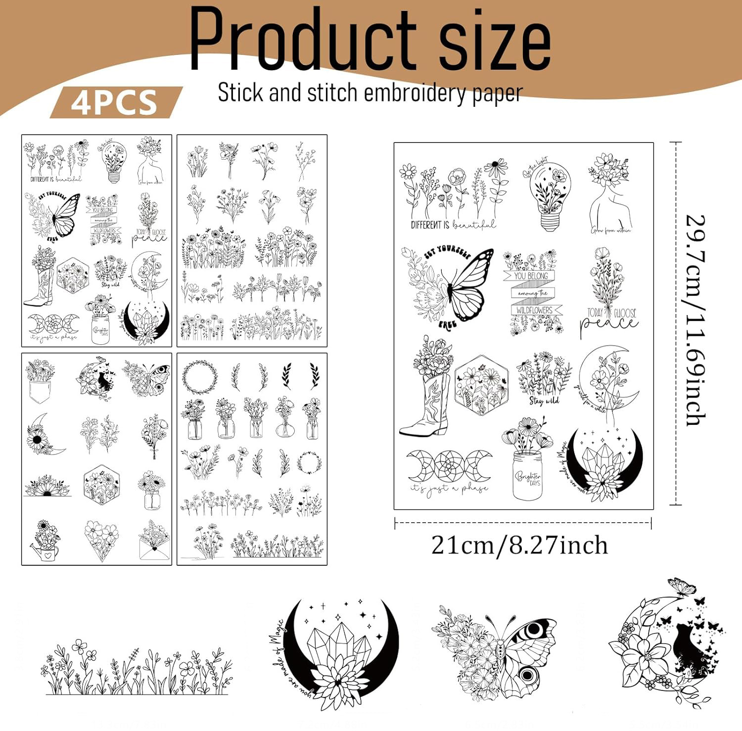 قماش تثبيت للتطريز قابل للذوبا - مراجعة Embroidery Quote وسعره