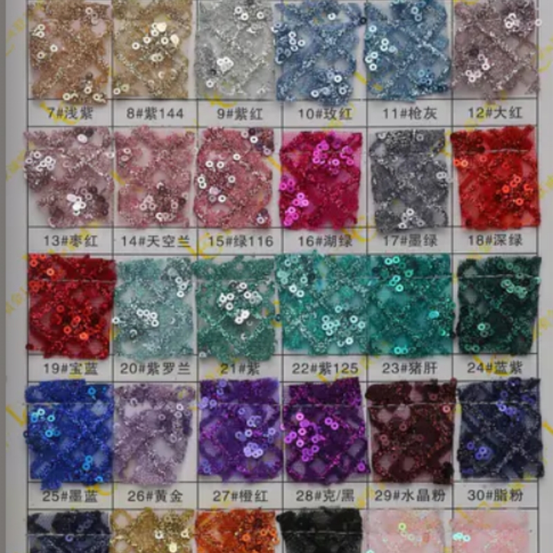 قماش أفريقي أزرق لامع بتصميم ع - مراجعة Embroidery Net Fabric وسعره