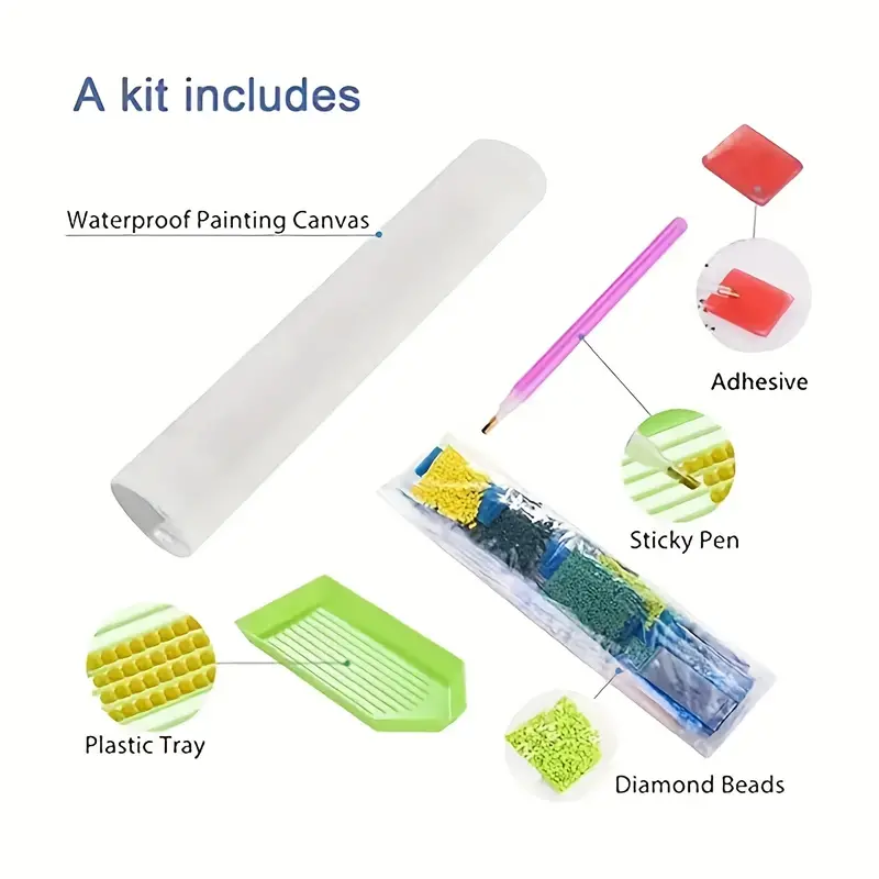 DIY الماس اللوحة الملونة البرق - مراجعة Embroidery Pattern وسعره