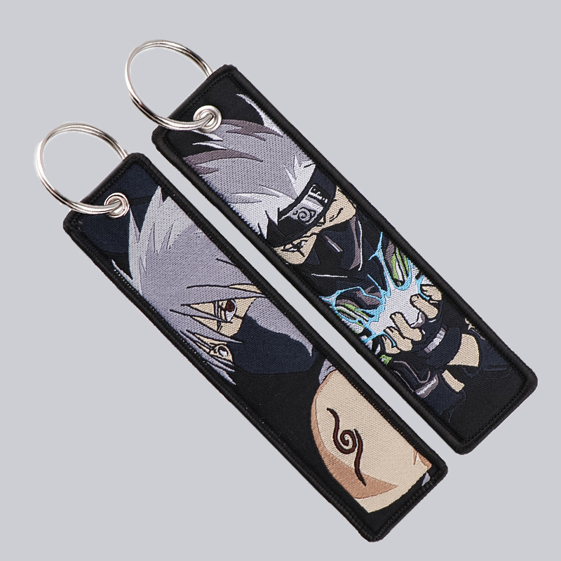 سلاسل مفاتيح مطرزة بتصميم أنمي - مراجعة Embroidery Charm وسعره