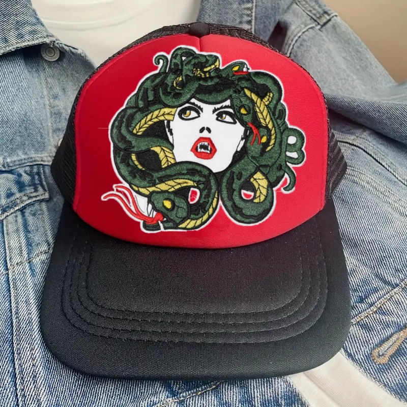 1 قطعة الأفعى و فتاة الكرتون أ - مراجعة Embroidery Hat Machine وسعره