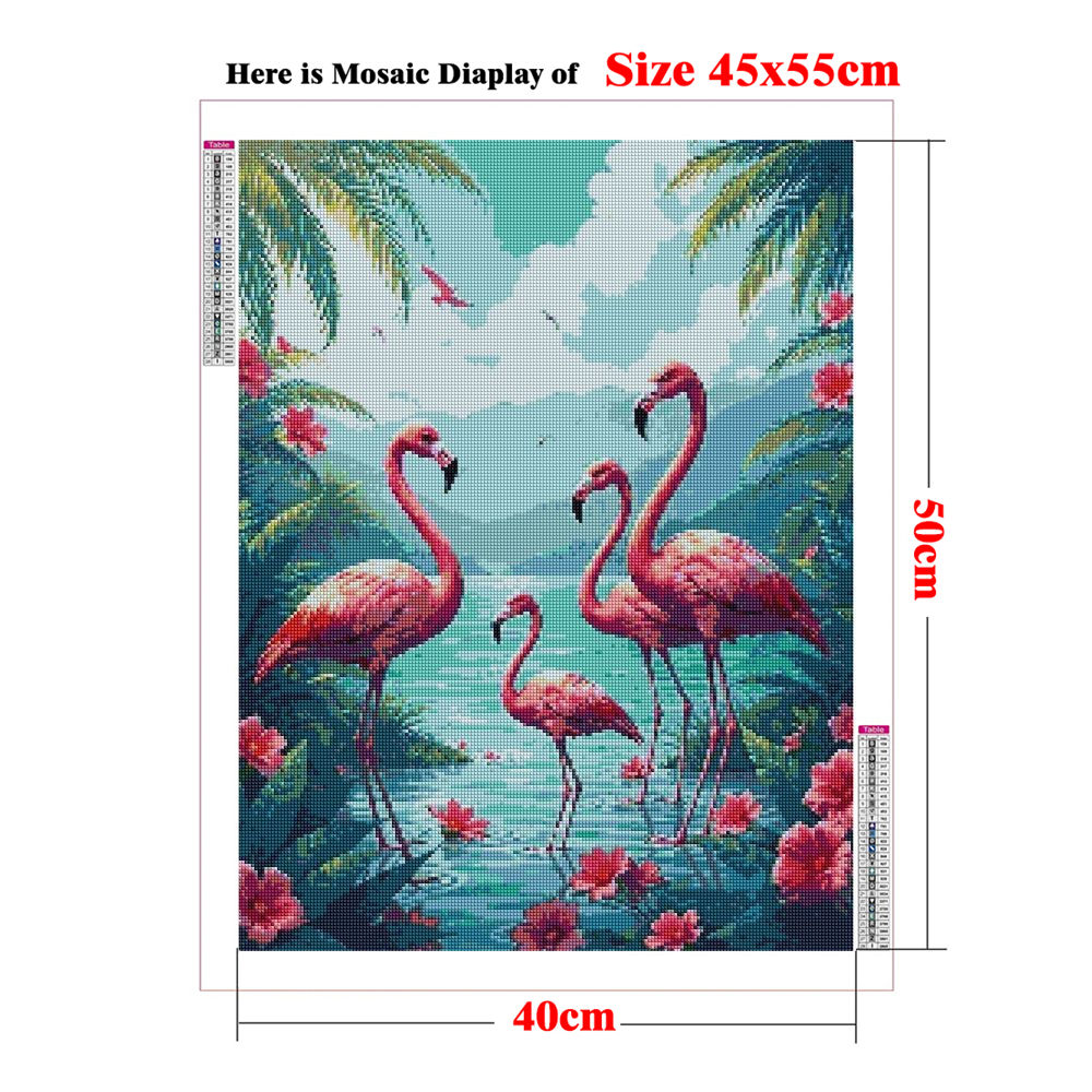 لوحة فنية ملونة بتطريز الماس ب - مراجعة Embroidery Pattern وسعره